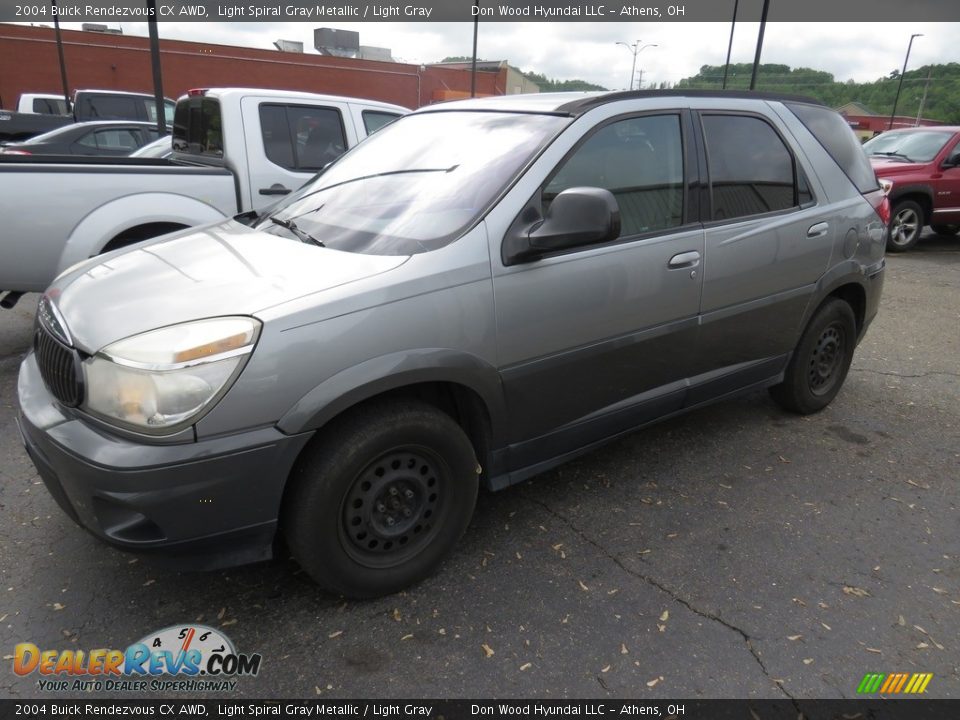 2004 Buick Rendezvous CX AWD Light Spiral Gray Metallic / Light Gray Photo #3