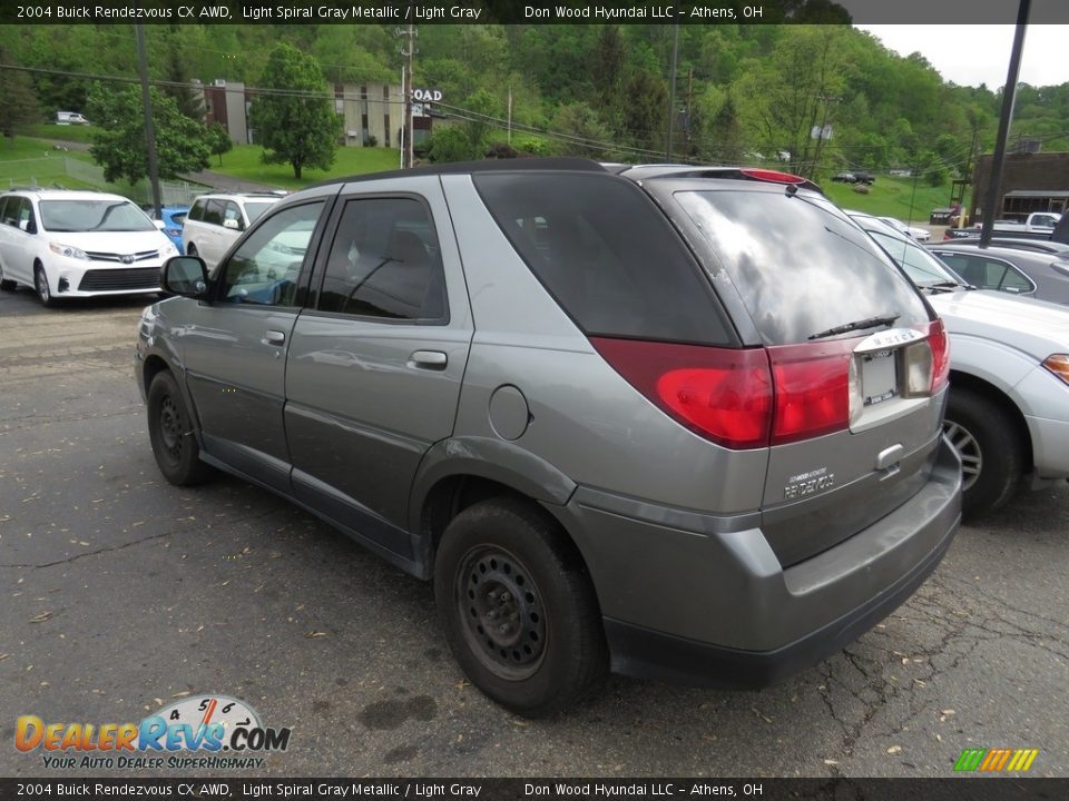 2004 Buick Rendezvous CX AWD Light Spiral Gray Metallic / Light Gray Photo #4