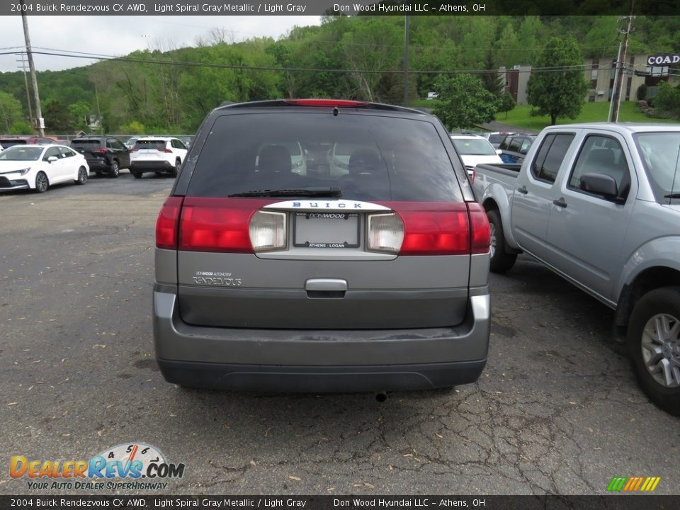 2004 Buick Rendezvous CX AWD Light Spiral Gray Metallic / Light Gray Photo #5