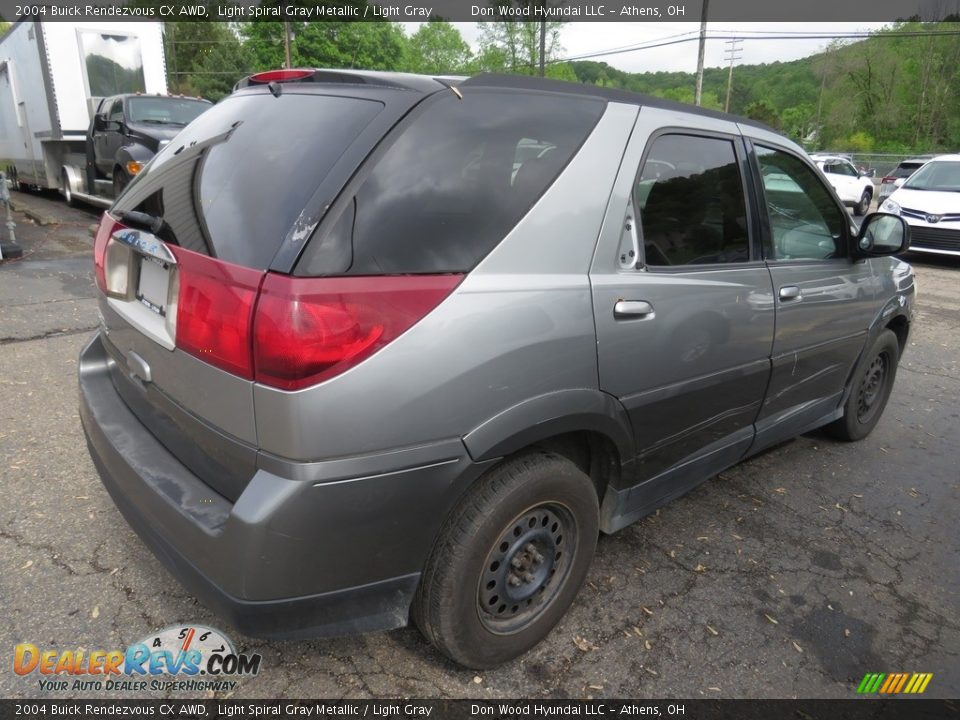 2004 Buick Rendezvous CX AWD Light Spiral Gray Metallic / Light Gray Photo #6