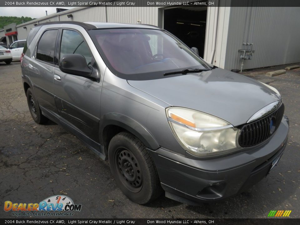 2004 Buick Rendezvous CX AWD Light Spiral Gray Metallic / Light Gray Photo #7