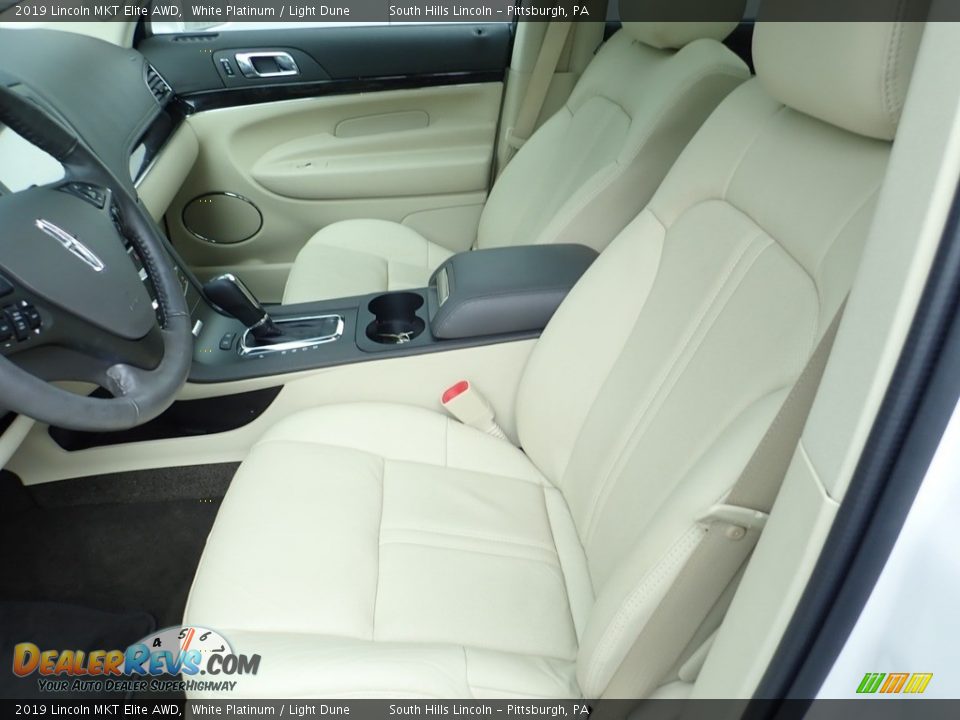 2019 Lincoln MKT Elite AWD White Platinum / Light Dune Photo #15