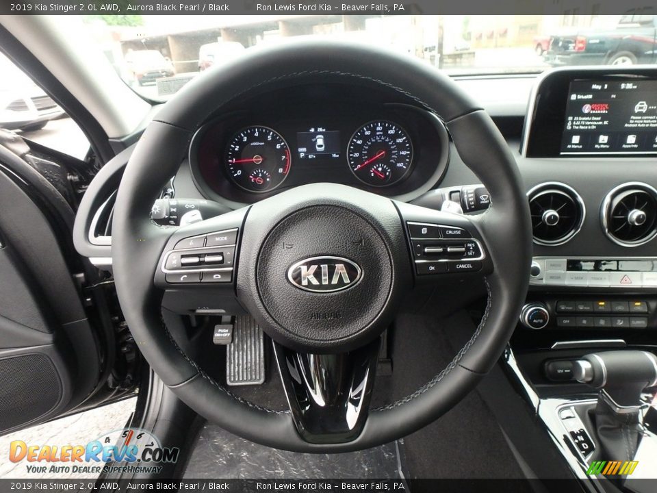 2019 Kia Stinger 2.0L AWD Steering Wheel Photo #17