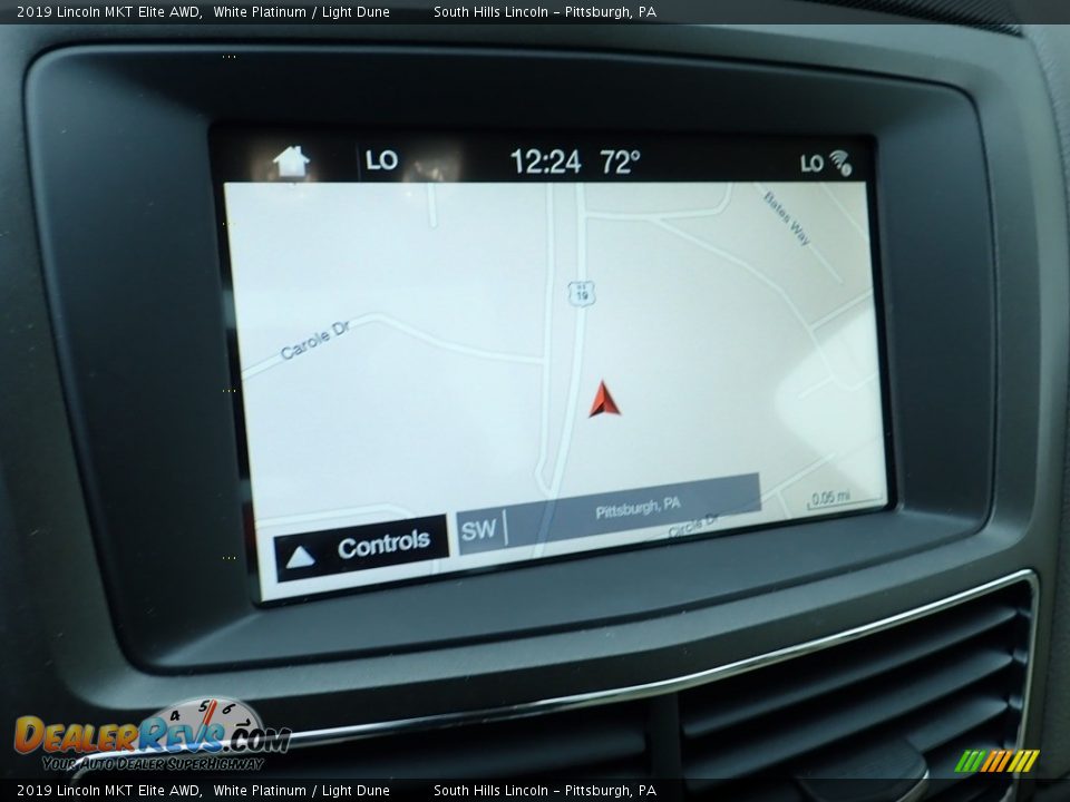 2019 Lincoln MKT Elite AWD White Platinum / Light Dune Photo #21