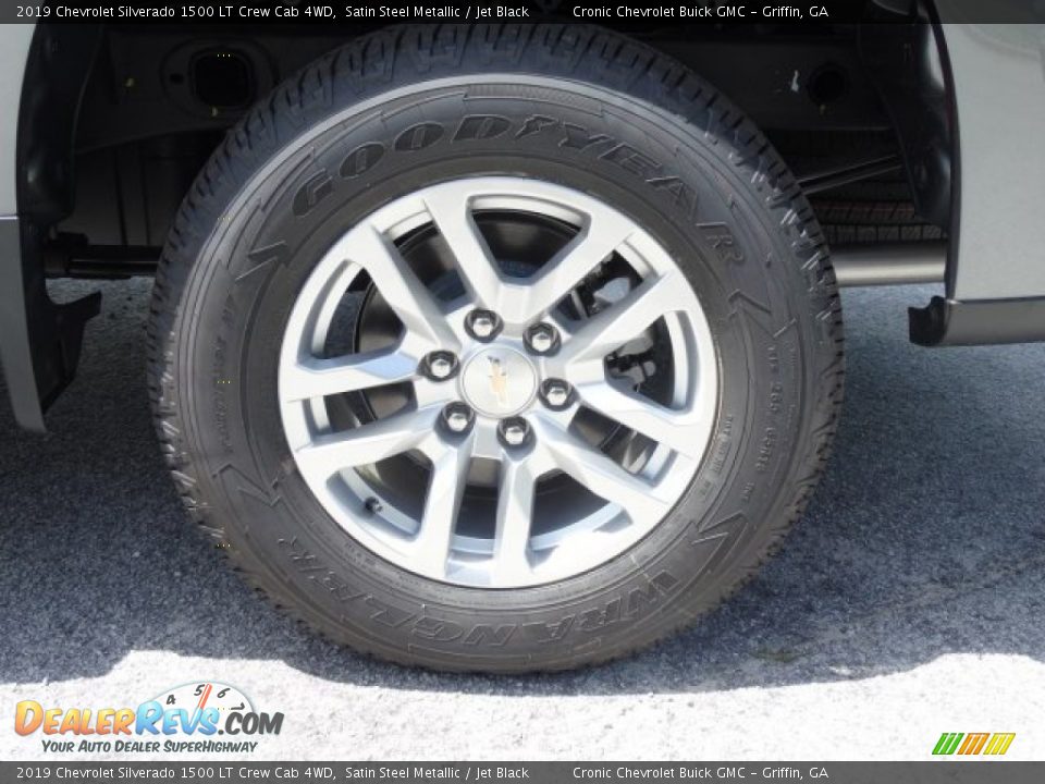 2019 Chevrolet Silverado 1500 LT Crew Cab 4WD Wheel Photo #11