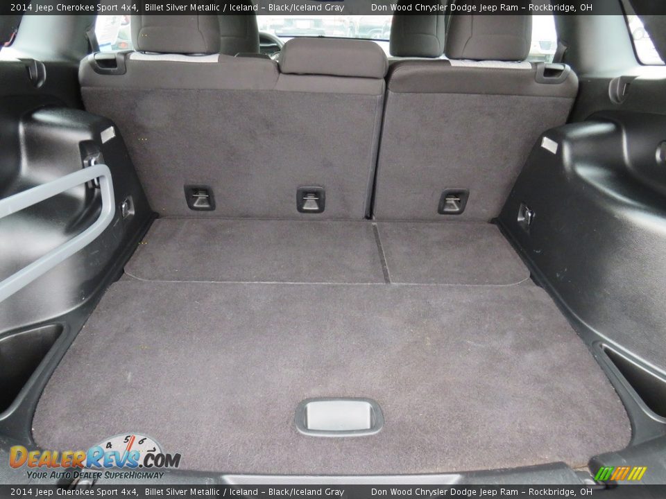 2014 Jeep Cherokee Sport 4x4 Billet Silver Metallic / Iceland - Black/Iceland Gray Photo #13