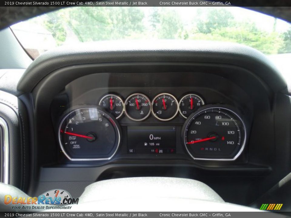 2019 Chevrolet Silverado 1500 LT Crew Cab 4WD Gauges Photo #19