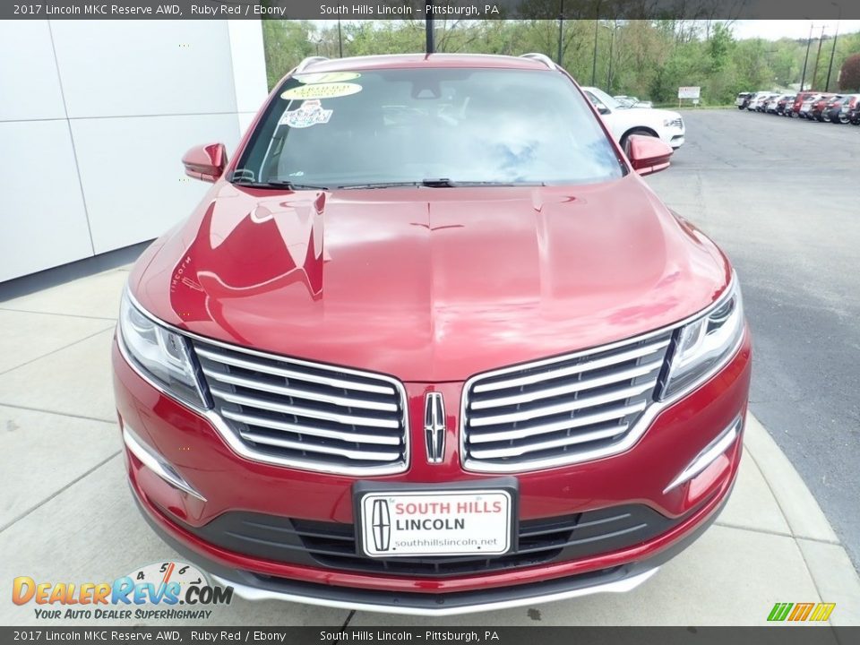 2017 Lincoln MKC Reserve AWD Ruby Red / Ebony Photo #9
