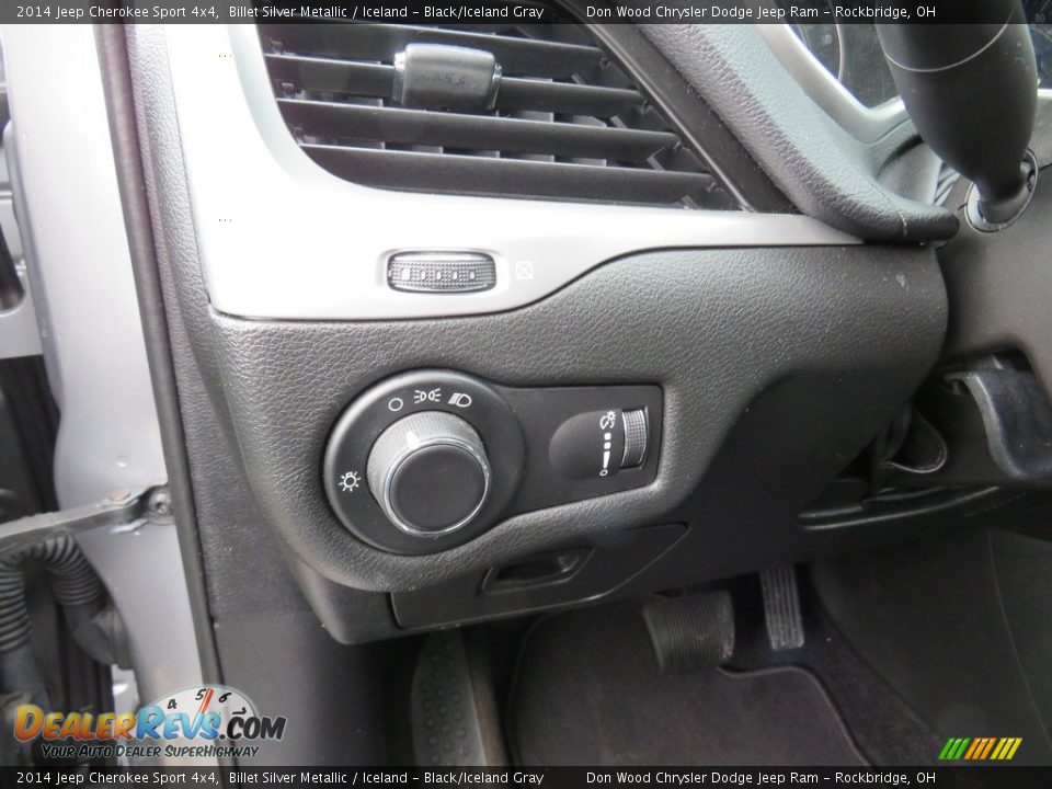 2014 Jeep Cherokee Sport 4x4 Billet Silver Metallic / Iceland - Black/Iceland Gray Photo #20