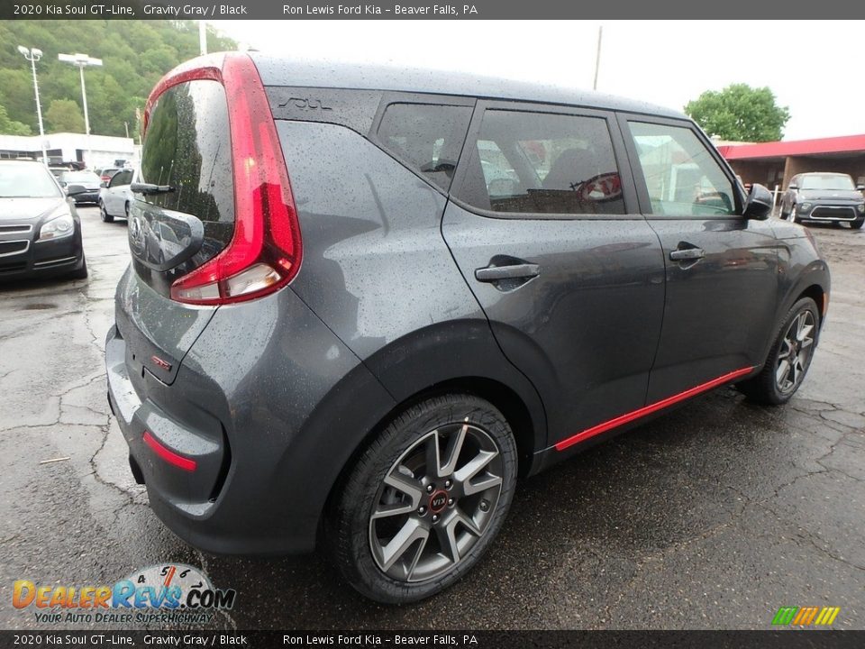 2020 Kia Soul GT-Line Gravity Gray / Black Photo #2