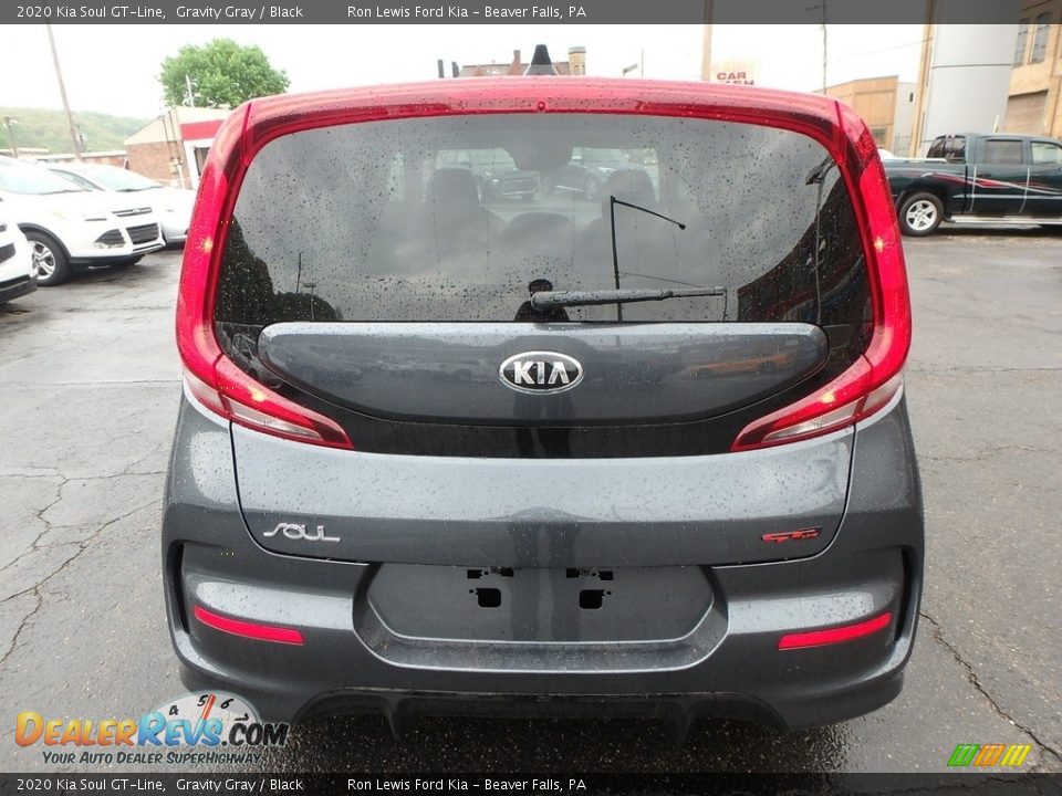 2020 Kia Soul GT-Line Gravity Gray / Black Photo #3