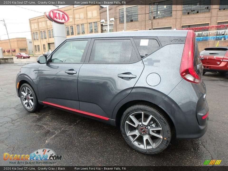 2020 Kia Soul GT-Line Gravity Gray / Black Photo #5