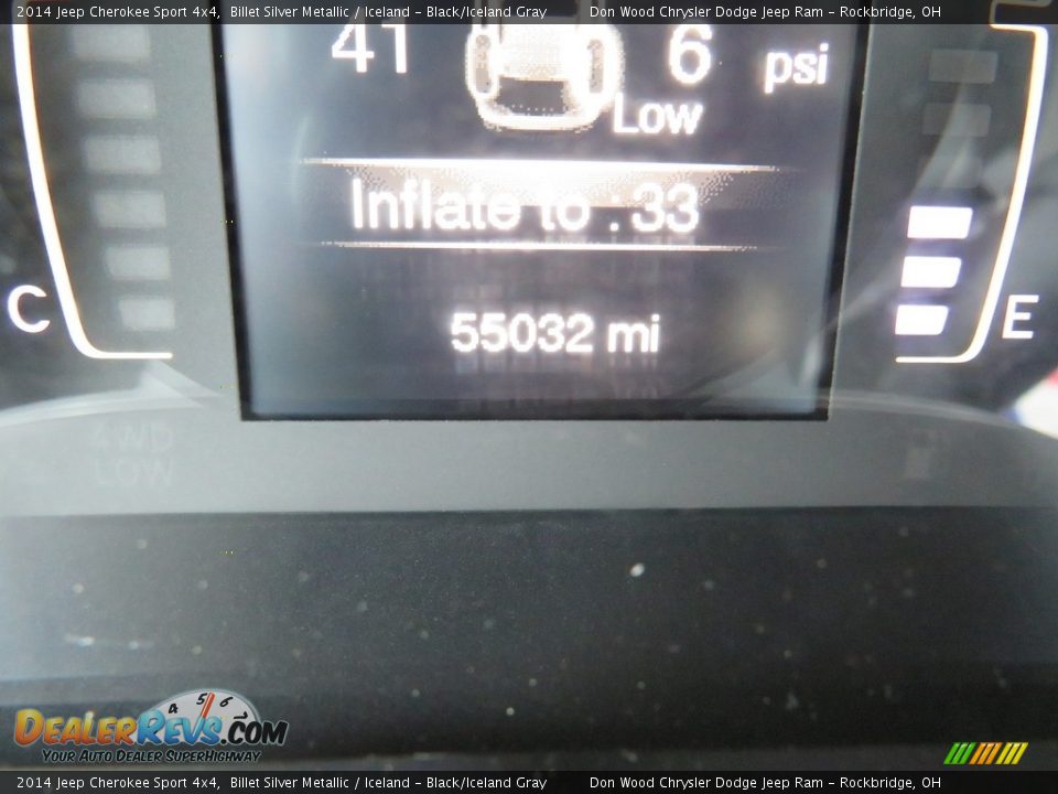 2014 Jeep Cherokee Sport 4x4 Billet Silver Metallic / Iceland - Black/Iceland Gray Photo #24