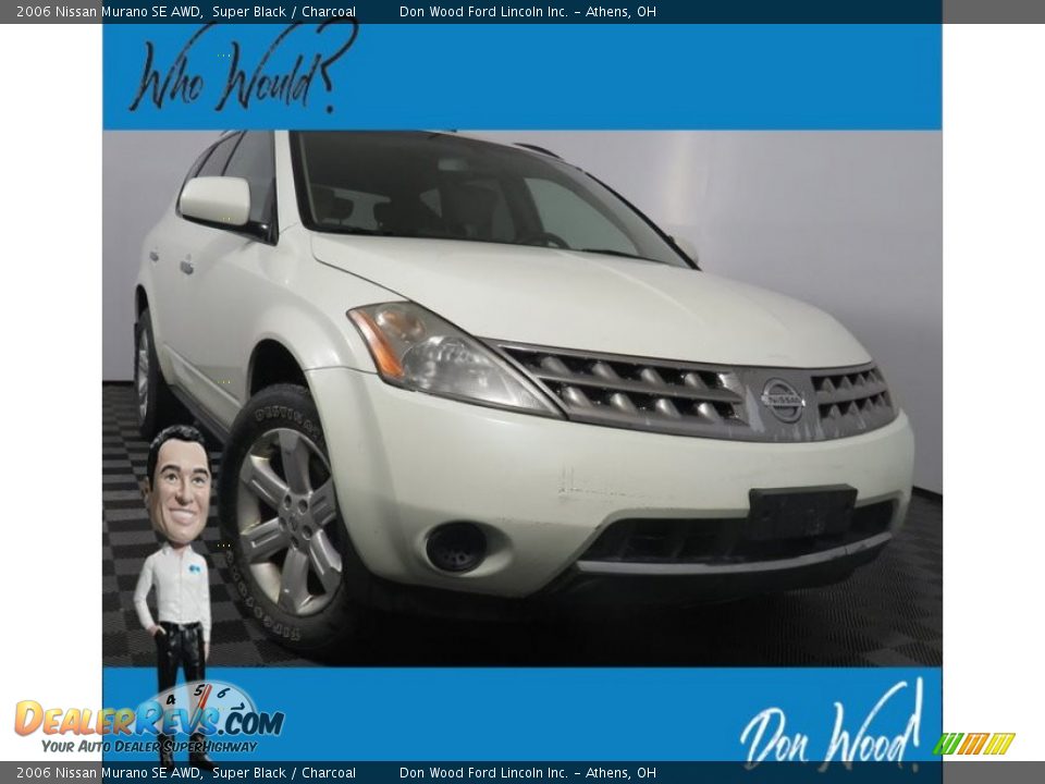 2006 Nissan Murano SE AWD Super Black / Charcoal Photo #1