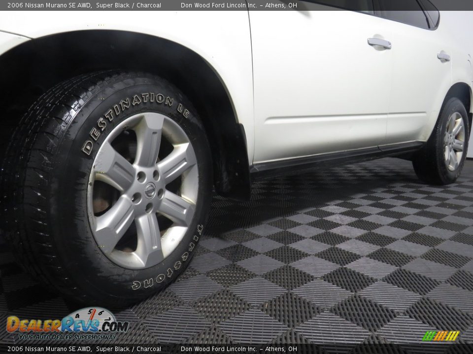 2006 Nissan Murano SE AWD Super Black / Charcoal Photo #8