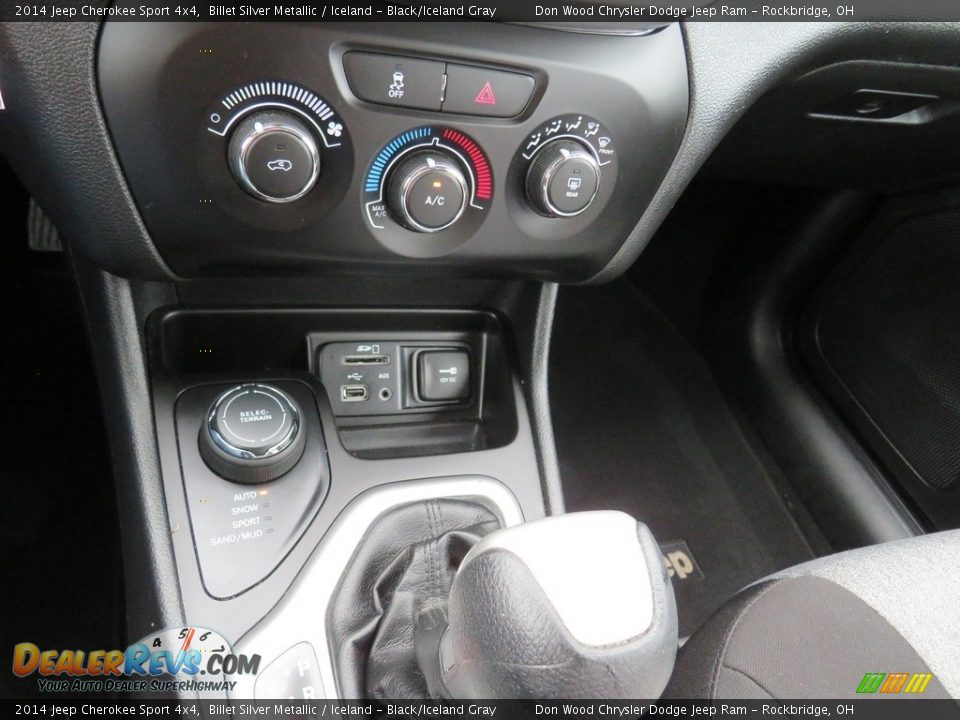 2014 Jeep Cherokee Sport 4x4 Billet Silver Metallic / Iceland - Black/Iceland Gray Photo #30