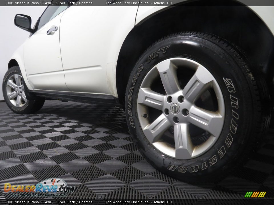 2006 Nissan Murano SE AWD Super Black / Charcoal Photo #10