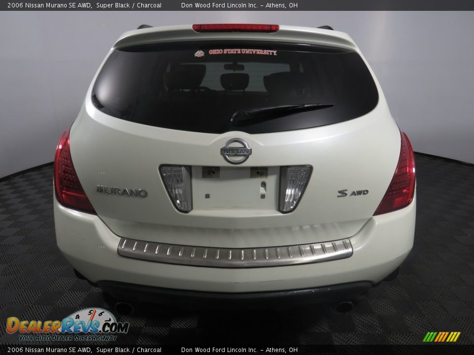 2006 Nissan Murano SE AWD Super Black / Charcoal Photo #11