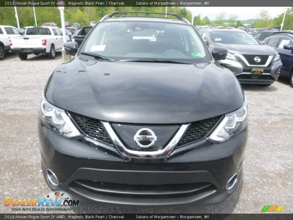 2019 Nissan Rogue Sport SV AWD Magnetic Black Pearl / Charcoal Photo #9
