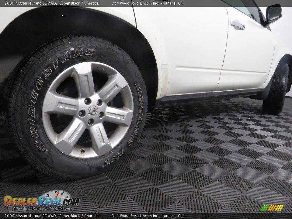 2006 Nissan Murano SE AWD Super Black / Charcoal Photo #17