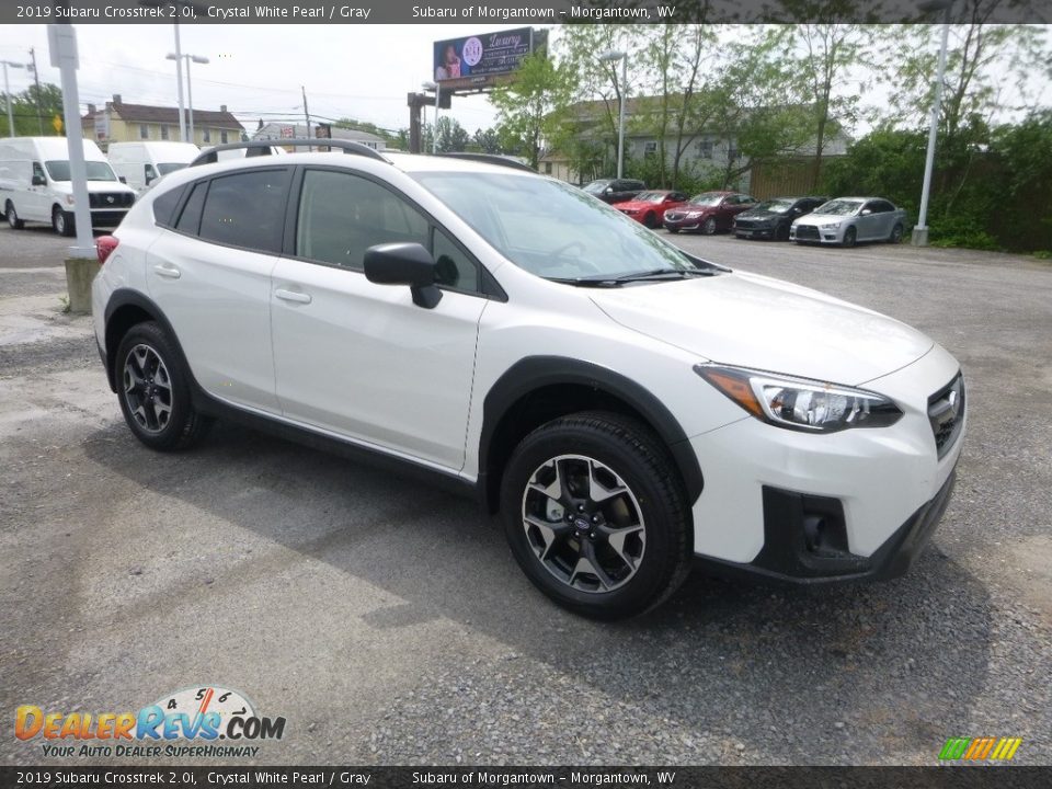 2019 Subaru Crosstrek 2.0i Crystal White Pearl / Gray Photo #1