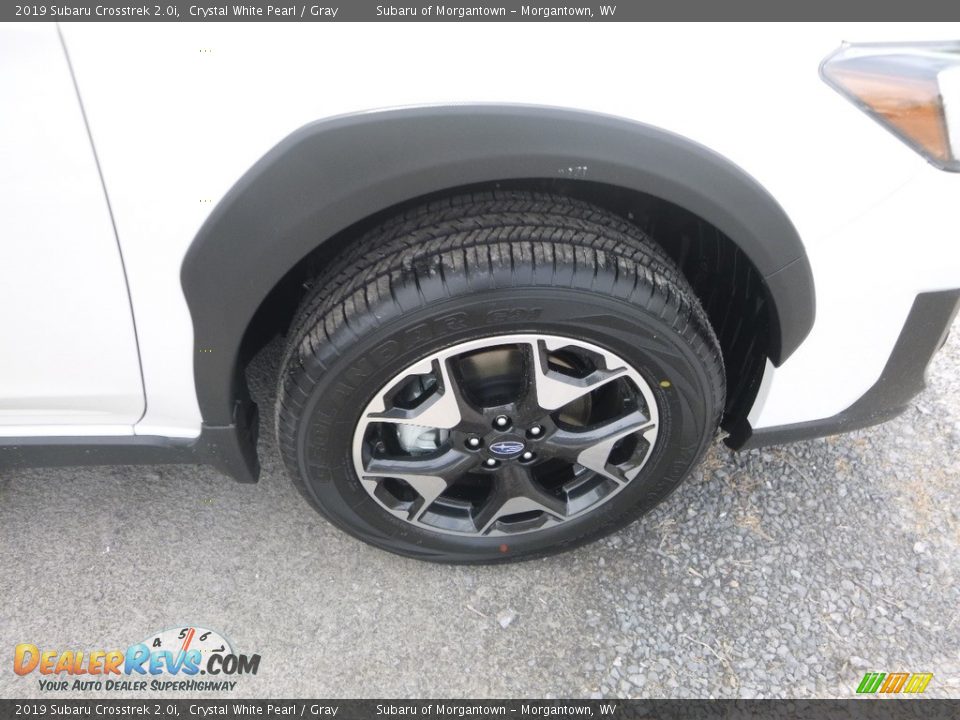 2019 Subaru Crosstrek 2.0i Crystal White Pearl / Gray Photo #2