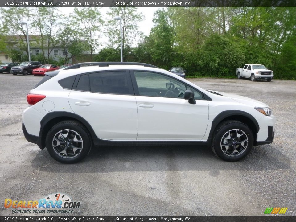 2019 Subaru Crosstrek 2.0i Crystal White Pearl / Gray Photo #3