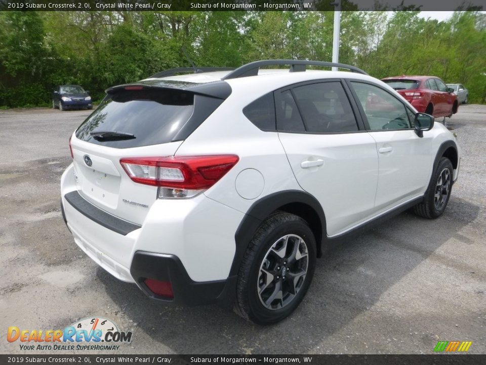 2019 Subaru Crosstrek 2.0i Crystal White Pearl / Gray Photo #4
