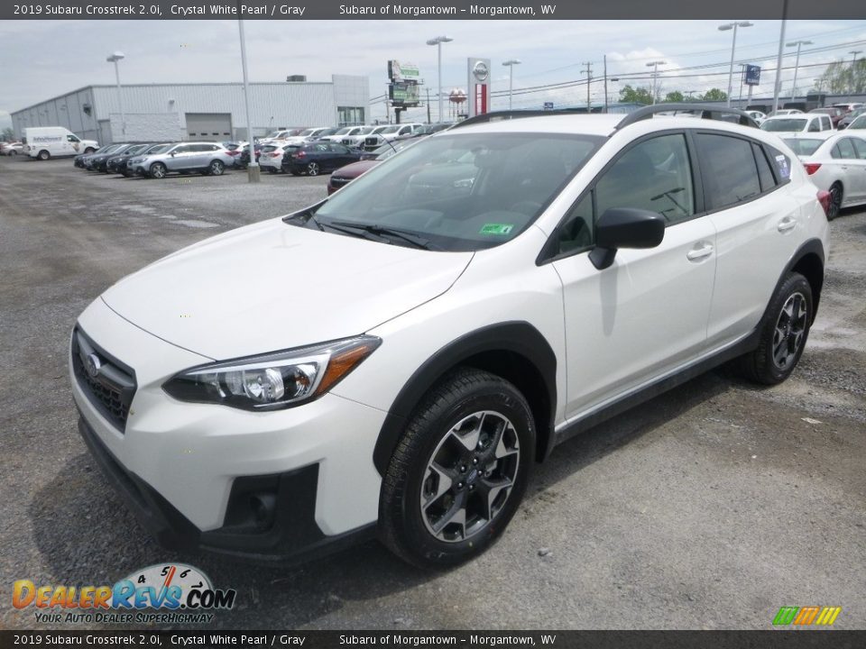 2019 Subaru Crosstrek 2.0i Crystal White Pearl / Gray Photo #8