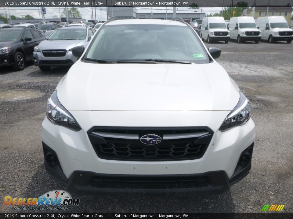 2019 Subaru Crosstrek 2.0i Crystal White Pearl / Gray Photo #9