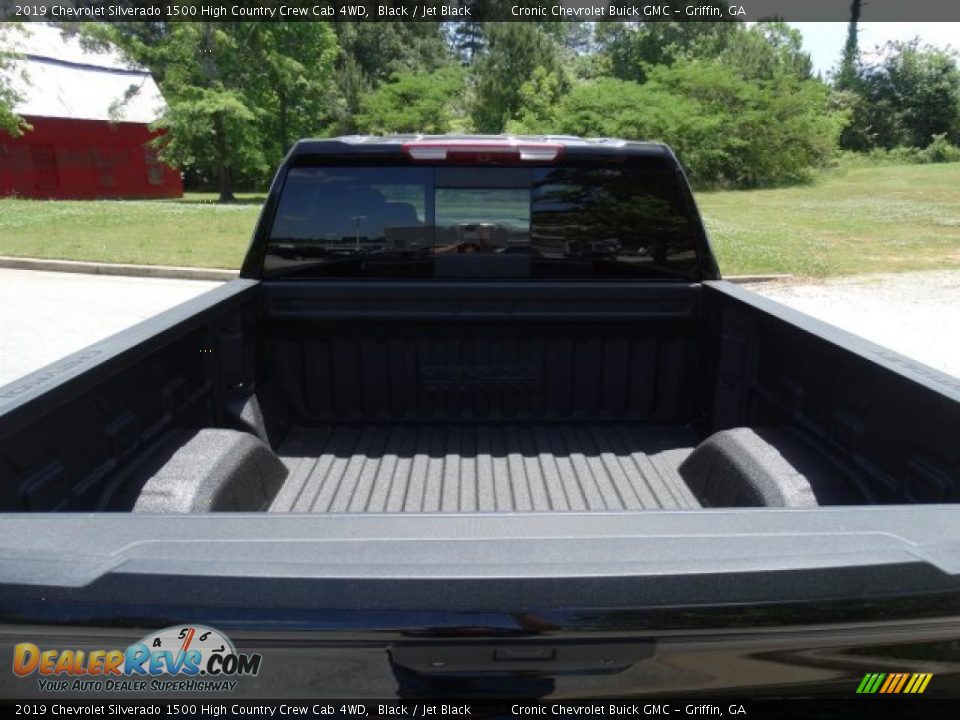 2019 Chevrolet Silverado 1500 High Country Crew Cab 4WD Black / Jet Black Photo #9