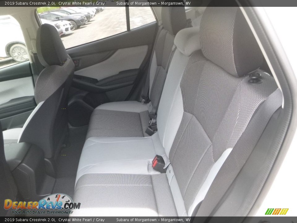 2019 Subaru Crosstrek 2.0i Crystal White Pearl / Gray Photo #12