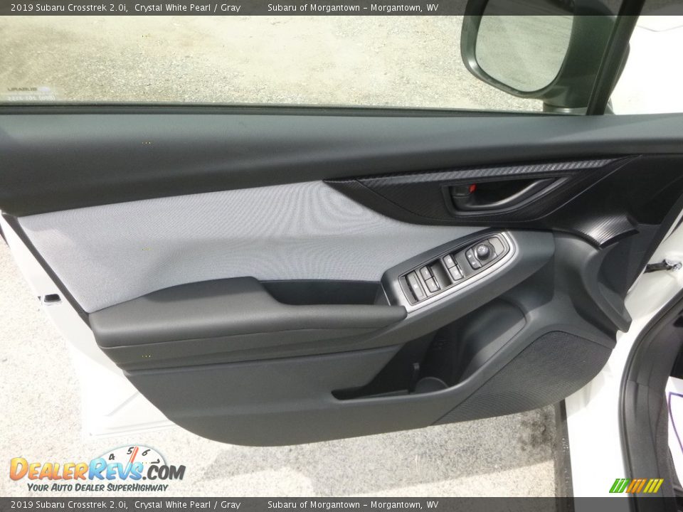 2019 Subaru Crosstrek 2.0i Crystal White Pearl / Gray Photo #13