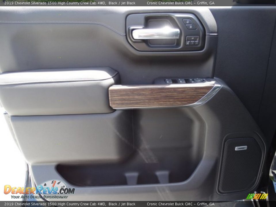 Door Panel of 2019 Chevrolet Silverado 1500 High Country Crew Cab 4WD Photo #14