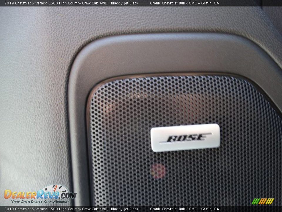 2019 Chevrolet Silverado 1500 High Country Crew Cab 4WD Black / Jet Black Photo #16