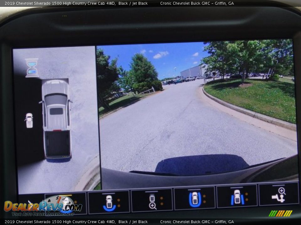 2019 Chevrolet Silverado 1500 High Country Crew Cab 4WD Black / Jet Black Photo #23