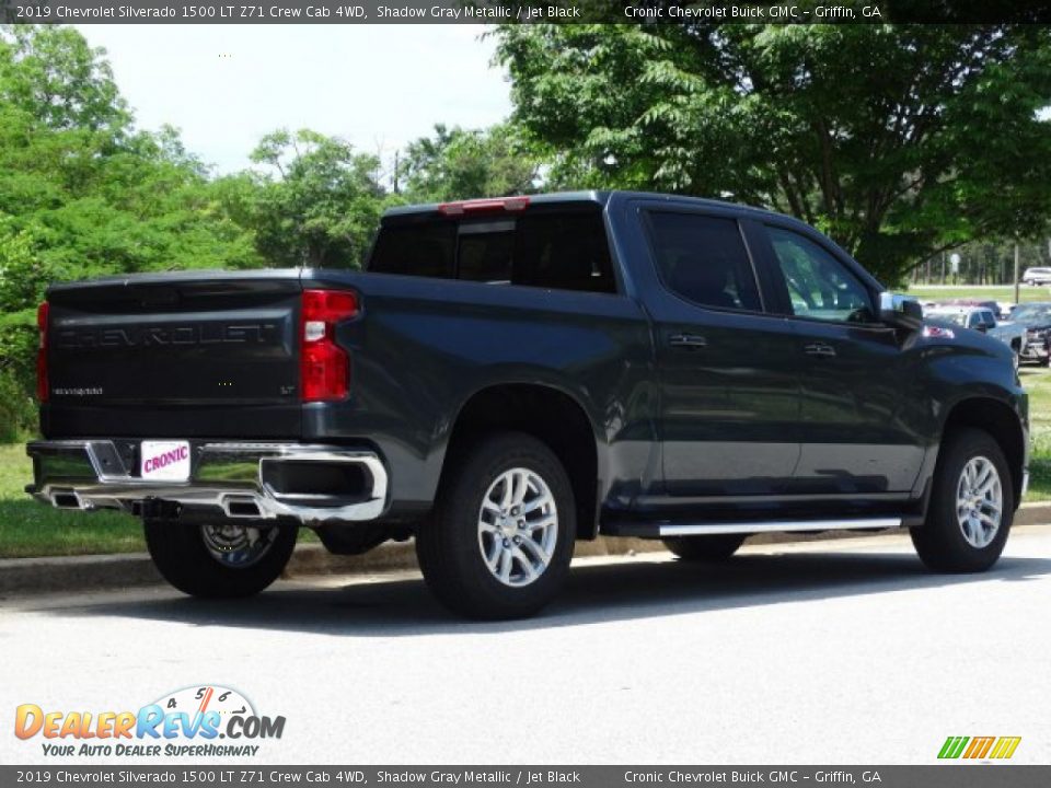 2019 Chevrolet Silverado 1500 LT Z71 Crew Cab 4WD Shadow Gray Metallic / Jet Black Photo #3