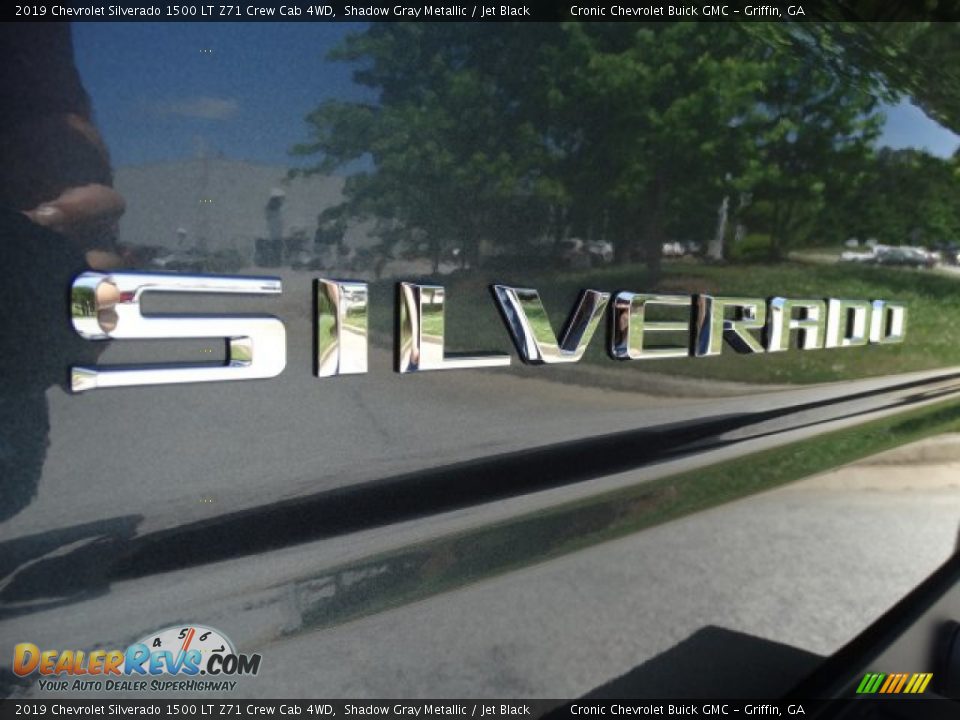 2019 Chevrolet Silverado 1500 LT Z71 Crew Cab 4WD Shadow Gray Metallic / Jet Black Photo #9