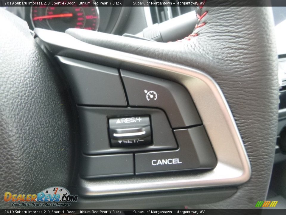 2019 Subaru Impreza 2.0i Sport 4-Door Lithium Red Pearl / Black Photo #18