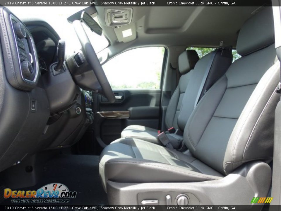 2019 Chevrolet Silverado 1500 LT Z71 Crew Cab 4WD Shadow Gray Metallic / Jet Black Photo #15