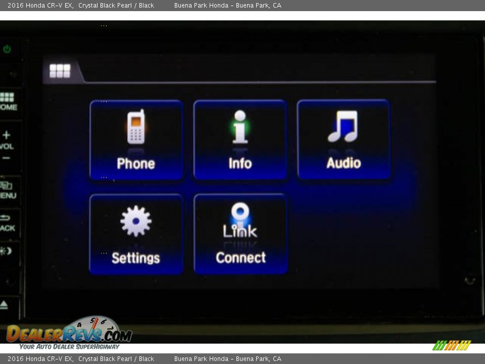 2016 Honda CR-V EX Crystal Black Pearl / Black Photo #23