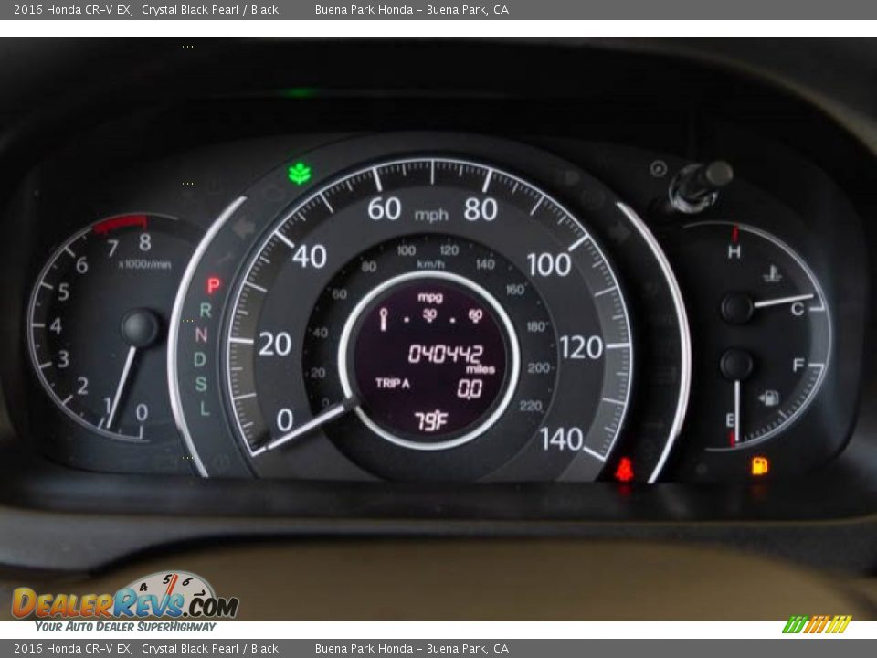 2016 Honda CR-V EX Crystal Black Pearl / Black Photo #26