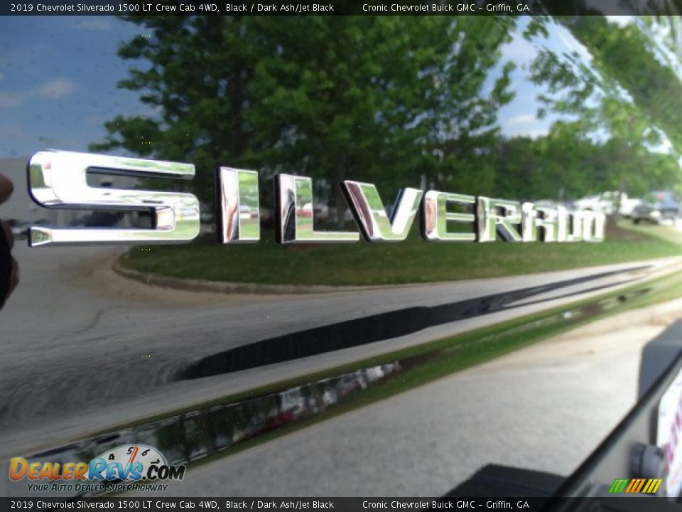 2019 Chevrolet Silverado 1500 LT Crew Cab 4WD Black / Dark Ash/Jet Black Photo #9