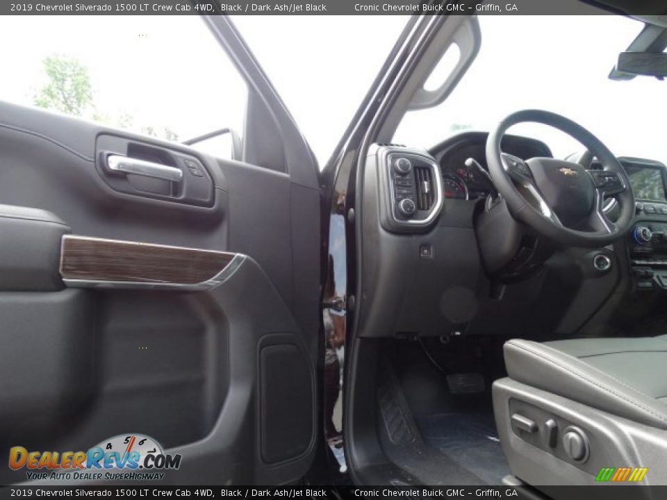 2019 Chevrolet Silverado 1500 LT Crew Cab 4WD Black / Dark Ash/Jet Black Photo #12