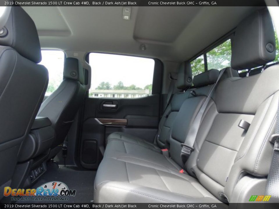 2019 Chevrolet Silverado 1500 LT Crew Cab 4WD Black / Dark Ash/Jet Black Photo #25