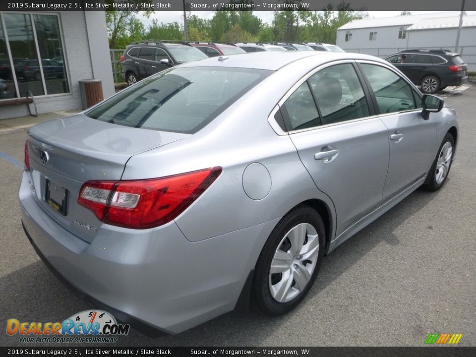2019 Subaru Legacy 2.5i Ice Silver Metallic / Slate Black Photo #4
