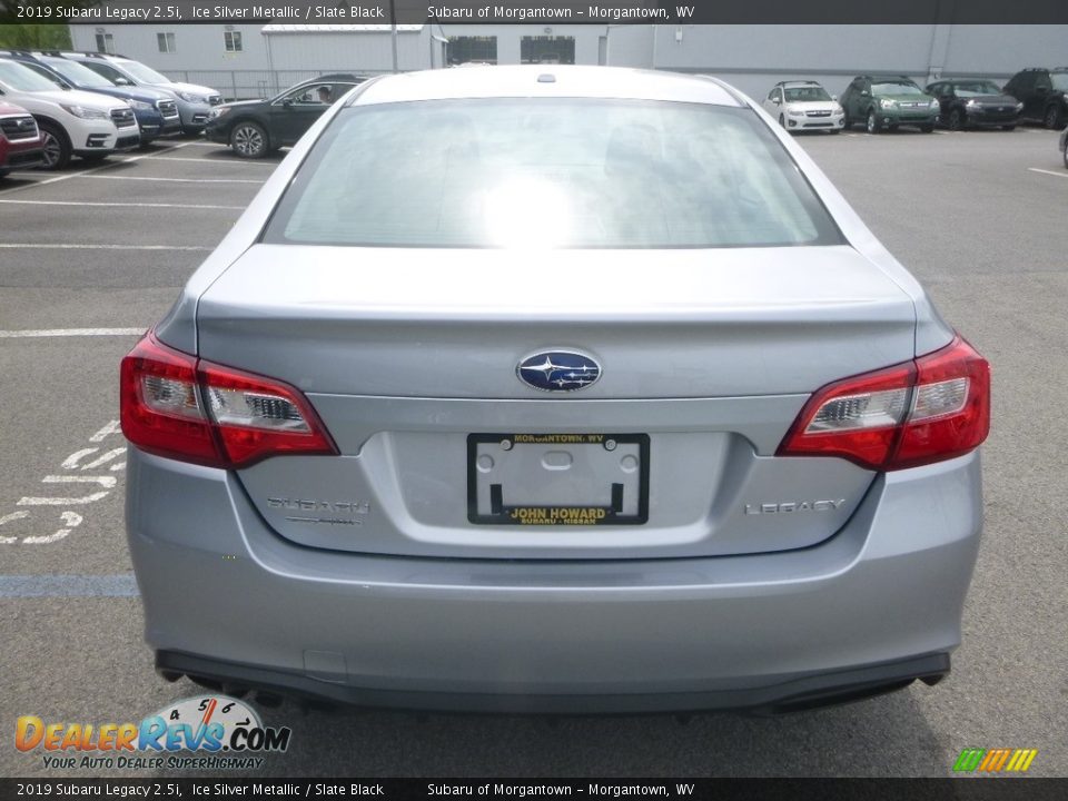 2019 Subaru Legacy 2.5i Ice Silver Metallic / Slate Black Photo #5