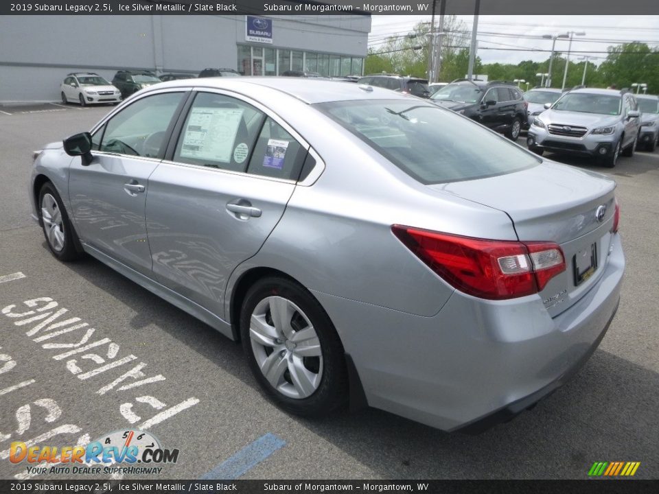 2019 Subaru Legacy 2.5i Ice Silver Metallic / Slate Black Photo #6