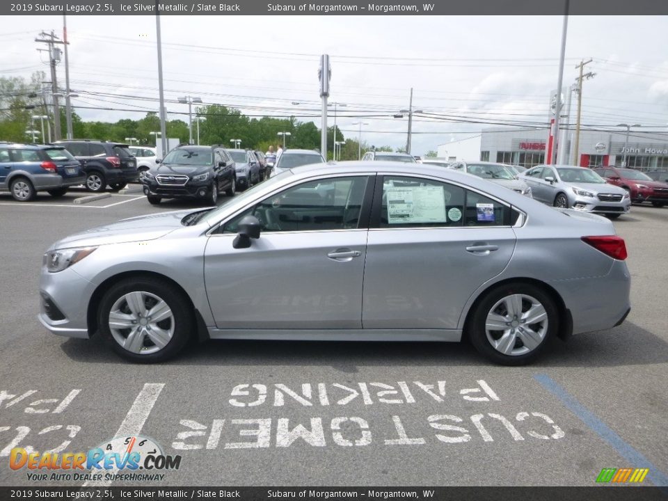 2019 Subaru Legacy 2.5i Ice Silver Metallic / Slate Black Photo #7