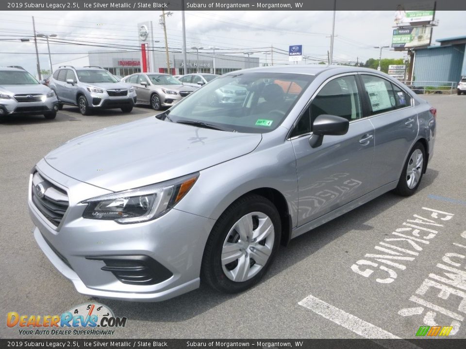 2019 Subaru Legacy 2.5i Ice Silver Metallic / Slate Black Photo #8